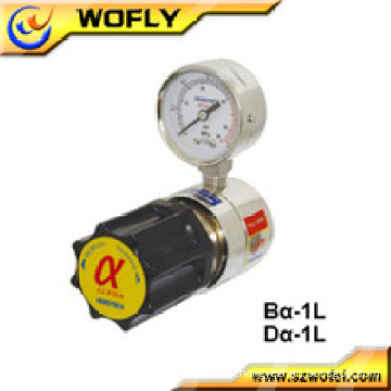 Stainless steel argon pressure regulator